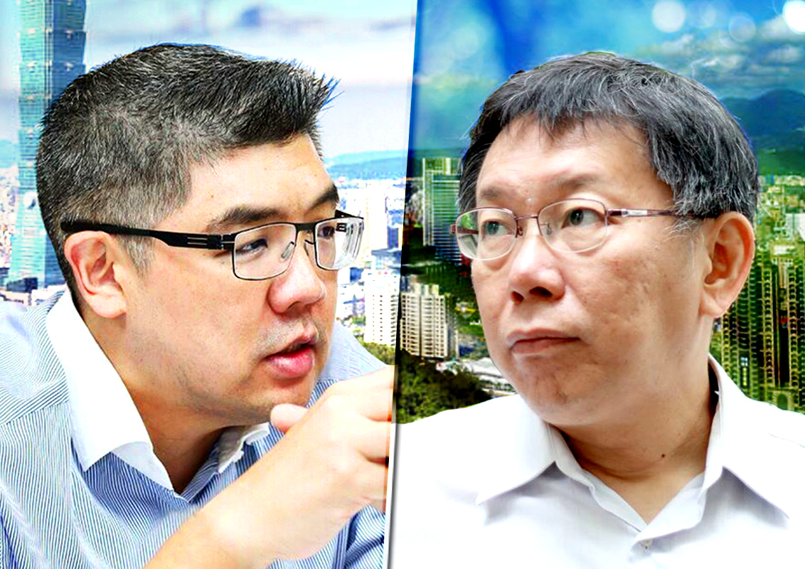 兩位候選人從口水戰，到提出琳瑯滿目政見，引起不少首都市民的憂心，不知道如何投票。（網路資料，民報合成）