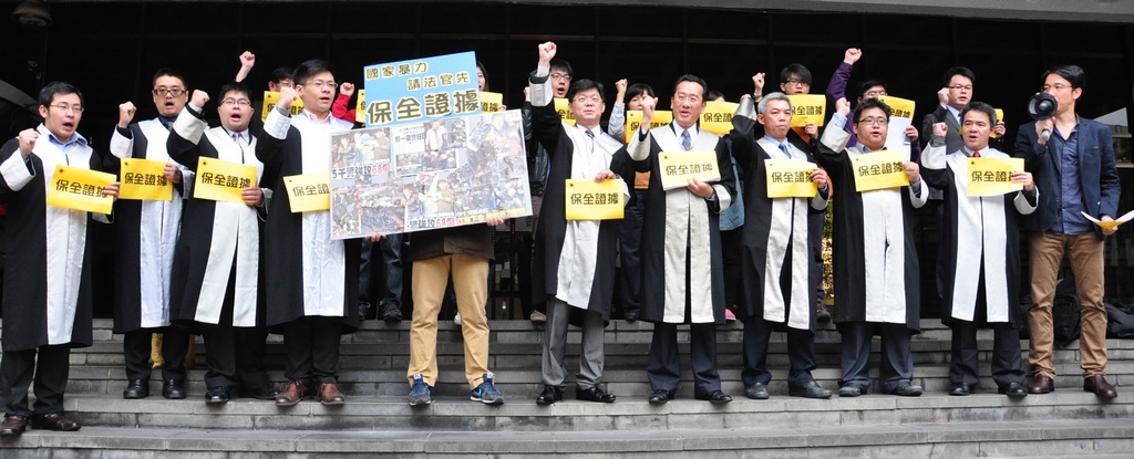 民間司改會擔心3248流血驅離相關影片遭警方湮滅，今天（3日）向台北地院聲請保全證據。（照片由民間司改會提供）