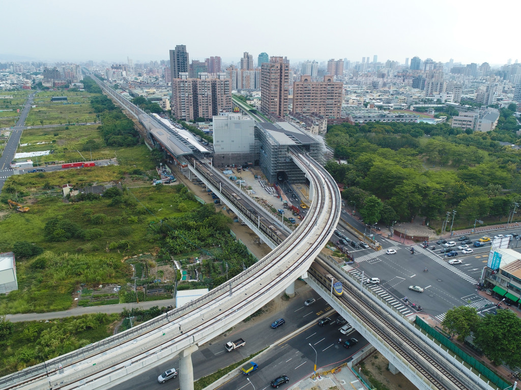 攸關台中捷運形成十字軸線的捷運藍線計畫，本月12日獲行政院正式核定，總經費約981億元。圖／台中市交通局