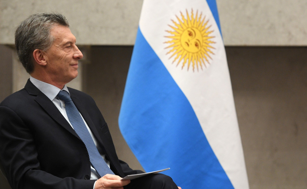 阿根廷總統馬克里(Mauricio Macri)。圖片來源／en.kremlin.ru