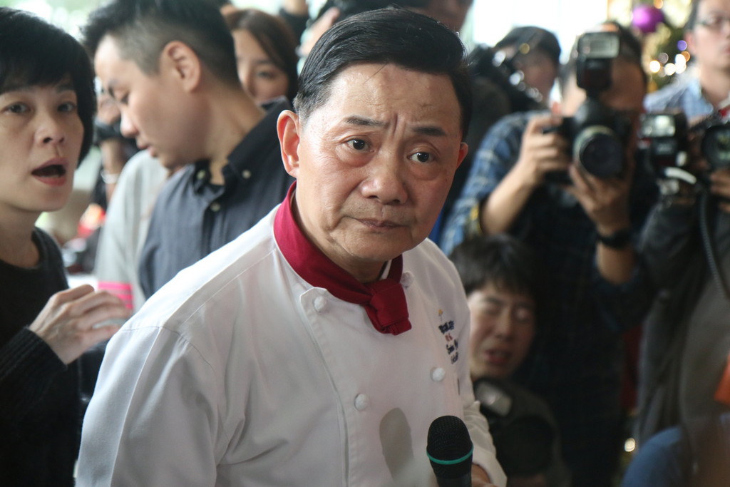名廚阿基師身陷醜聞風暴。（記者何豪毅攝）