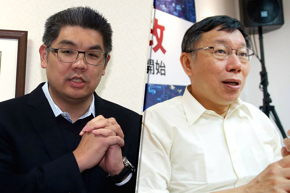 柯文哲、連勝文兩位候選人，較諸以往，顯得相當「另類」。（圖片：中央社、資料照，民報合成）