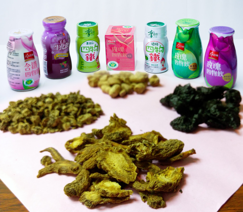 中醫師指出，四物飲有多少「四物湯」成分？沒有清楚標示，民眾當食品天天喝，若體質不合反而傷身。圖／《民報》影像合成