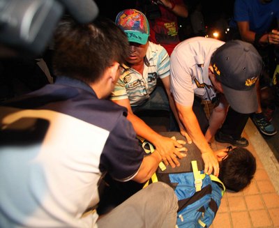 台聯高雄黨部主委楊定國認為，王郁琦選在高雄西子灣沙灘會館與國台辦主任張志軍會面，以及隨後引發的衝突，都與馬英九在背後操盤有關。資料圖片：中央社