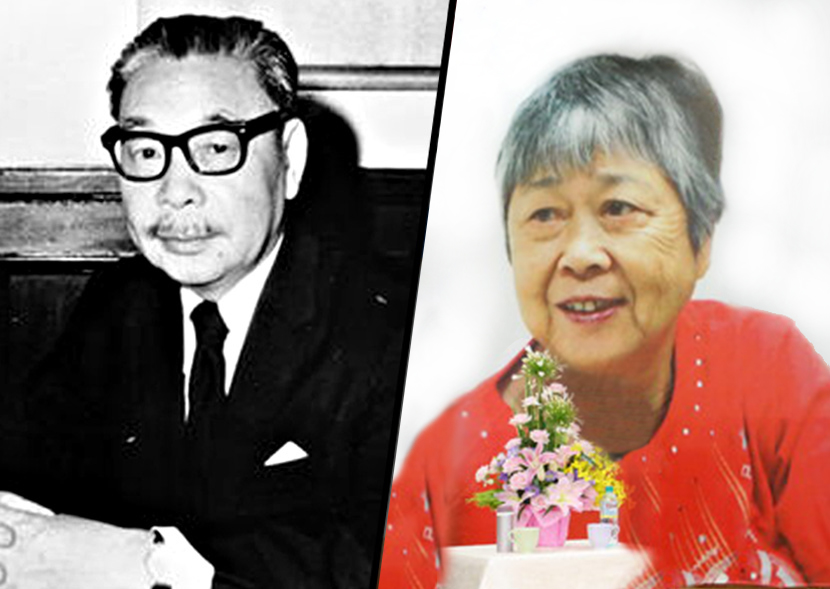 陳若曦發表一系列中國文革故事而名噪一時。(左蔣經國，右陳若曦。網路資料照，中央社資料照，民報合成)