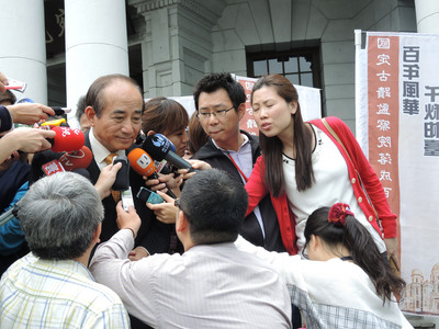 外傳立法院長王金平將轉戰彰化選區域立委，他罕見重話回應「胡說八道」，並指是有人放話。（資料照片，中央社）20150428