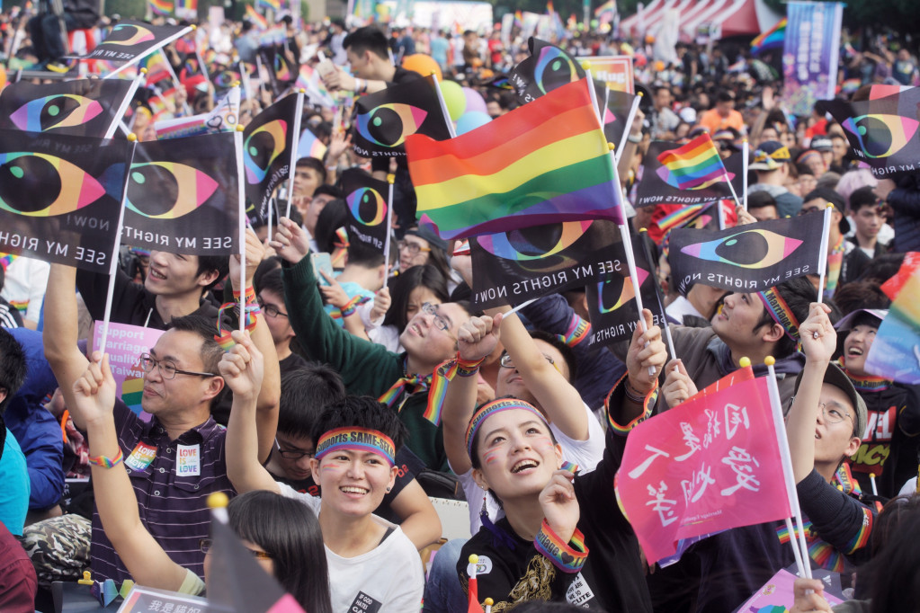 讓愛不再逝去為婚姻平權站出來音樂會。圖／本報資料照，張良一攝