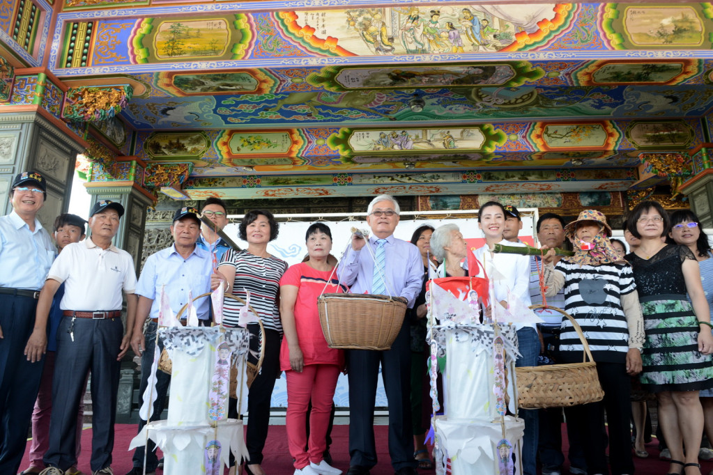 2017「口湖牽水車藏（狀）」文化祭記者會今6月26日（一）於金湖萬善爺廟舉行。(圖/雲林縣府)