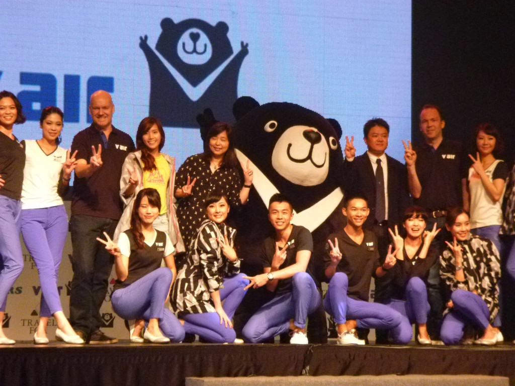 不讓台灣虎航頻頻出擊,威航宣布與網路旅行規劃平台結盟,推出熊粉專屬優惠。(記者黃紹華攝影)