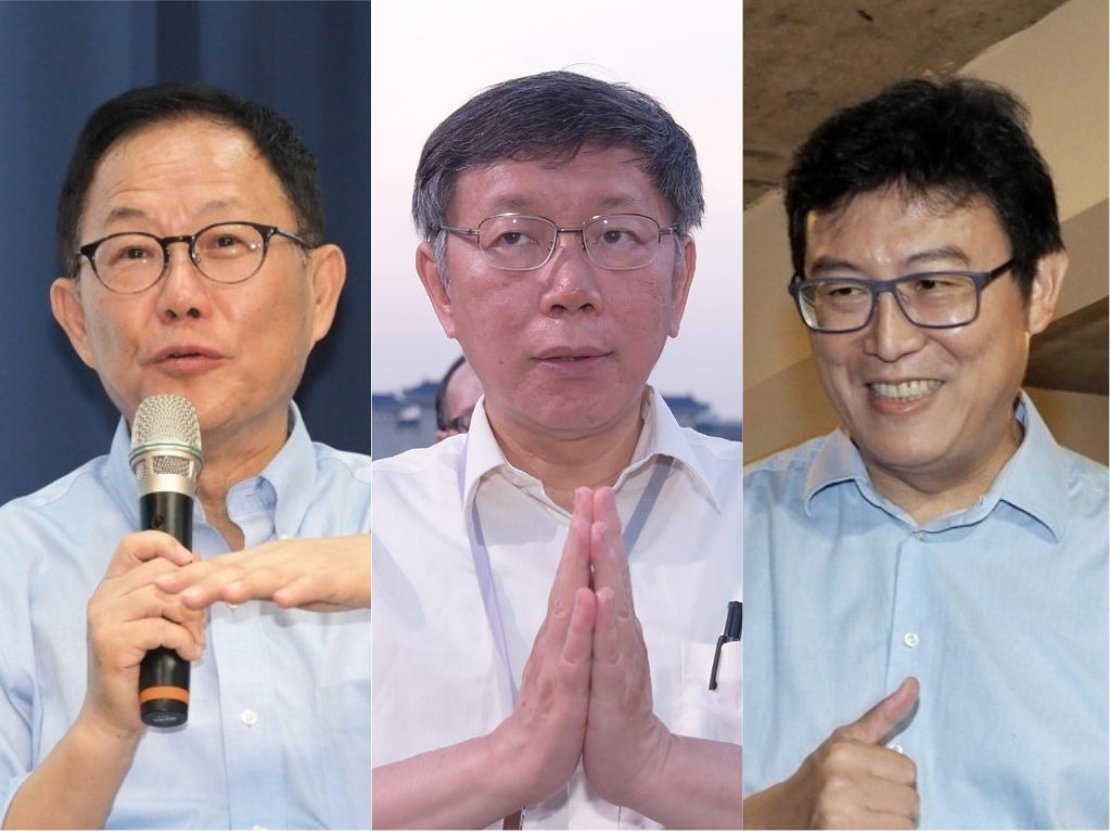 台北市長候選人電視辯論會將於11月10日下午1時，由公共電視舉辦，過程將採申論、交叉詰問、結論三段式進行，預計時間為125分鐘。圖／民報合成