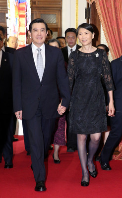 總統夫人周美青(圖右,中央社資料照片)可望出面力挺朱玄配,對此王如玄認為,美青姐站出來,選情絕對加分。