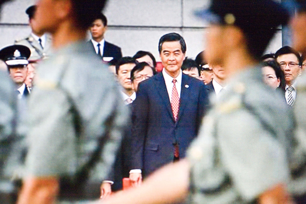 民主派眼中的香港特首梁振英，是北京旨意奉行者（網路圖片翻攝）