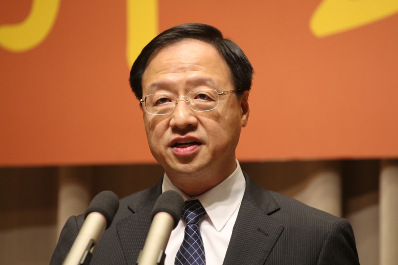 江宜樺，當閣揆前是開明派學者模樣；當閣揆後變成保守派官僚。下台後，短短一天就有1500多人聯署反對他回台大政治系「誤人子弟」。(何豪毅攝影)