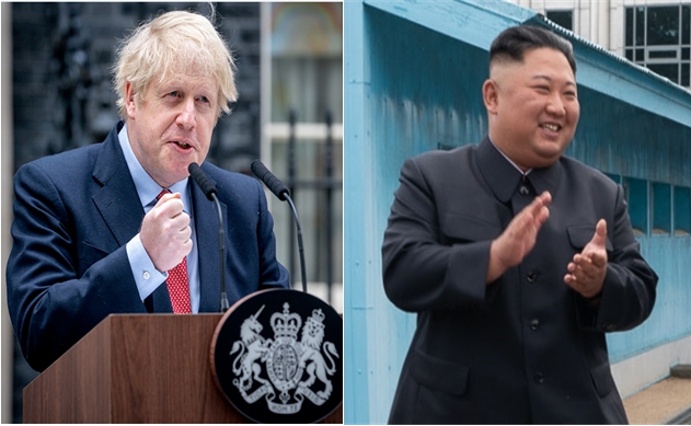 北韓頭子金正恩久未露面，行蹤成謎。英國首相強生感染冠狀病毒，一度住進加護病房，目前已重返工作崗位。媒體對兩人健康的報導，清楚看到專制與民主的差別。圖／擷自白宮flickr（資料照），英國政府官網，民報合成