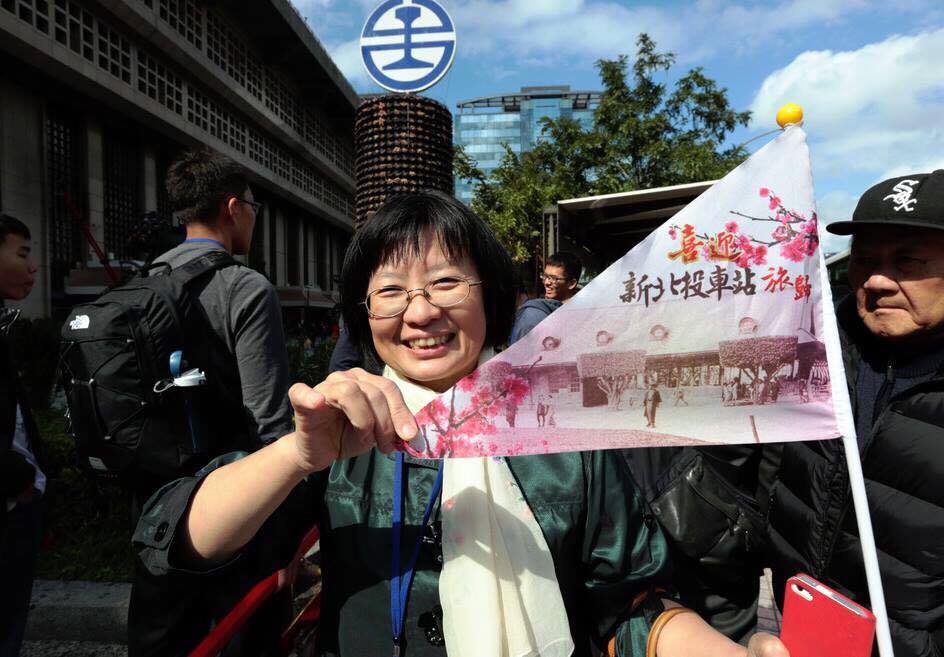 腳步如飛，從未停歇的戴秀芬：愛家、愛社區、愛台灣國家。圖／陳來紅提供