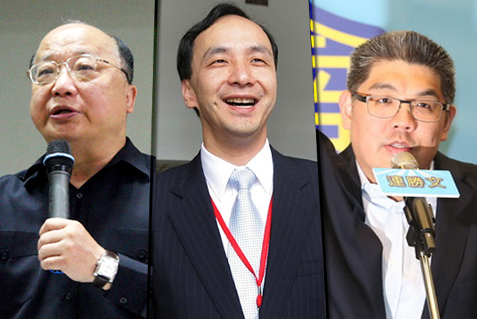 胡志強擔任台中市長十三年，「市長做太久」成為連任的罩門；朱立倫是國民黨明日之星，不強出頭卻又予人期待值；連勝文本來是最被看好的市長候選人，但半年來都陷入苦戰。（中央社資料照，民報合成）