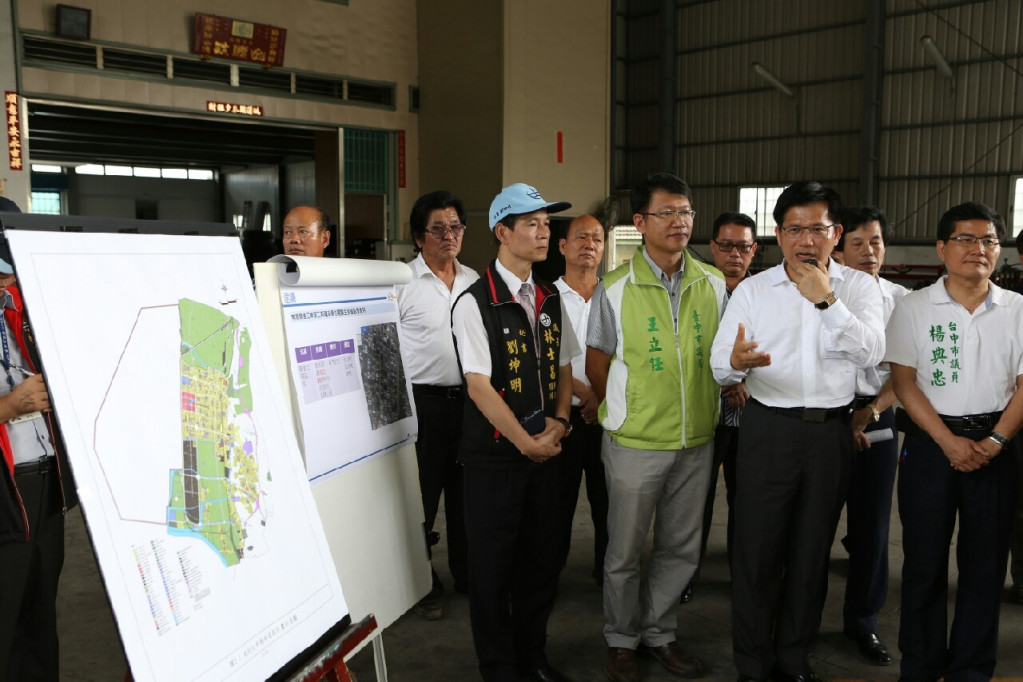 推動海線發展 市府將闢關連工業區道路 清水產業園區顧及環保進行檢討再定位（中市府提供）