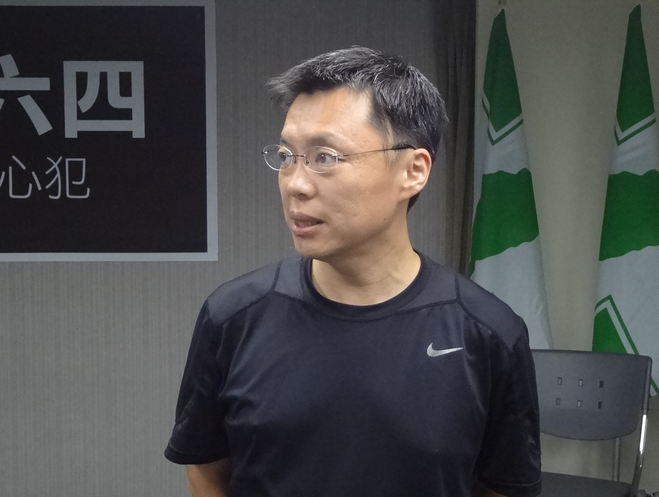 民進黨中國事務部主任趙天麟表示，中國事務委會今天（4日）舉行非正式談話會，決定繼續運作且擴大參與。（劉明堂攝）
