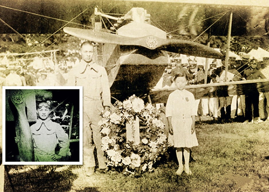 1923年3月，當年台灣之光~飛行士謝文達，駕機在東京上空遍灑台灣議會設置請願宣傳單，招來日本政府的不滿和打壓。(圖片來源取材自網路)