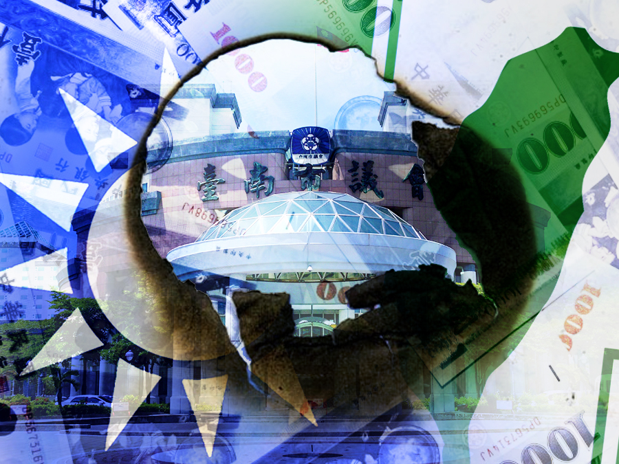 國民黨長期利用中央的「權與錢」操控地方派系,採取的牽制政策(如雙派系主義下的輪流提名原則),民進黨有樣學樣利用「行政資源」得以結合不滿或失利的地方派系。(網路資料,民報合成)