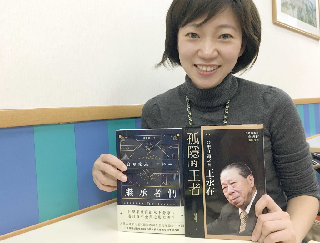 獨立調查報導記者姚惠珍不僅寫書，也能跑出獨家新聞。記者蔡育豪攝影