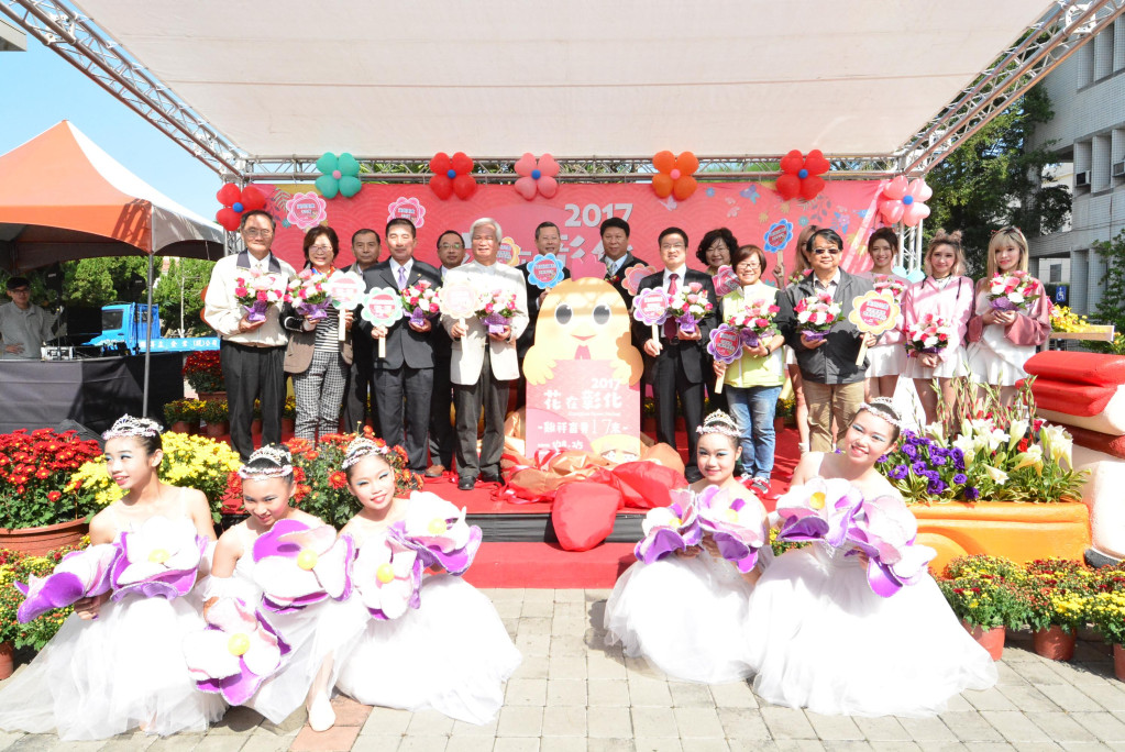 名列旅遊十大景點的「花在彰化」活動將在大年初一登場，彰化 縣府18日舉行記者會。圖／彰化縣政府提供