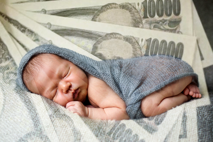 現在日本政府到負債額高達1290兆4669億日圓，也就是連剛出生的嬰兒就要負債超過1千萬日圓，非常可憐，也是全球财政赤字最嚴重的國家。(圖:取材自網路)