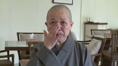 釋昭慧提醒應追蹤、請教慈濟具體改革措施執行成果。（中央社資料照1040224）