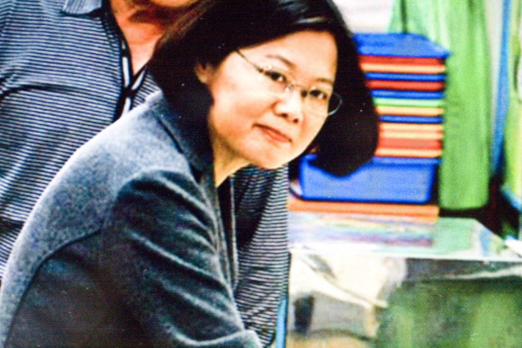 蔡英文說自己不是陳水扁，也不是馬英九（網路圖片翻攝）