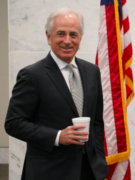 參議院外委會主席寇爾克（Bob Corker）強調，台灣是美國的好朋友和夥伴，在許多方面協助美國。圖／截自Bob Corker Twitter