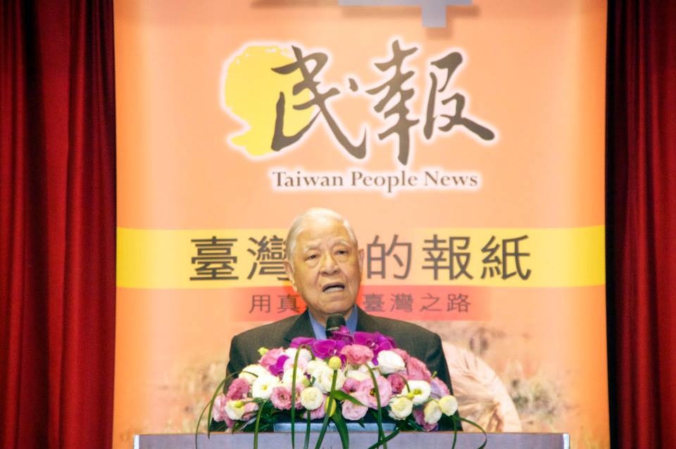 李登輝評論民進黨主席蔡英文欠缺幕僚及勇氣。（本報資料照，記者黃謙賢攝）