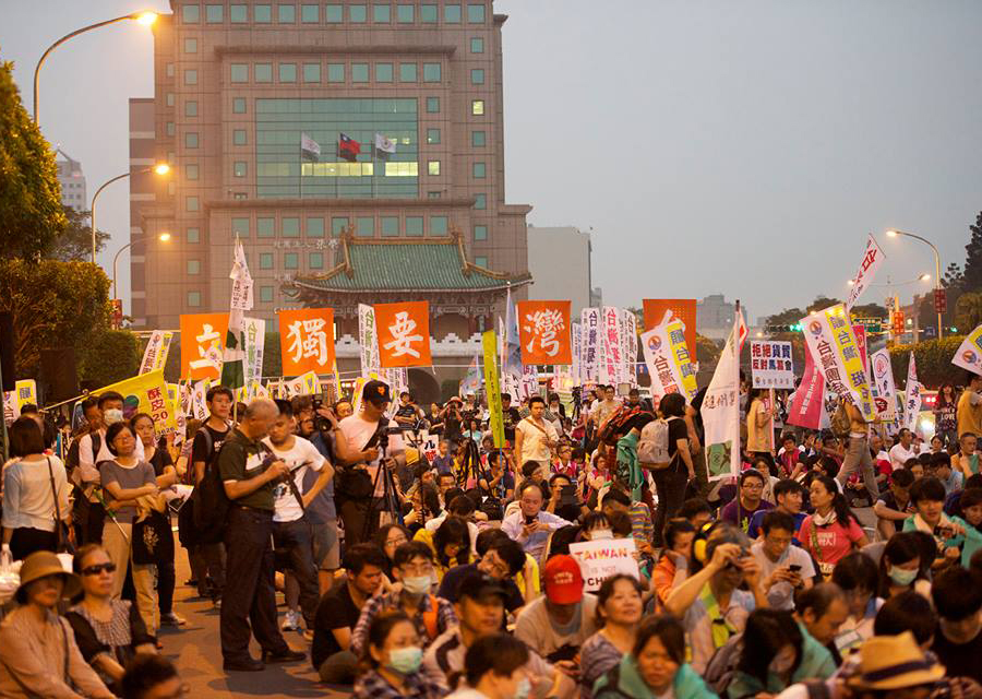 蔡英文及民進黨的勝選，說明了臺灣主流民意也認同維持「華獨」的現狀，維持中華民國臺灣化的歷史趨勢。（本報資料照，黃謙賢攝）