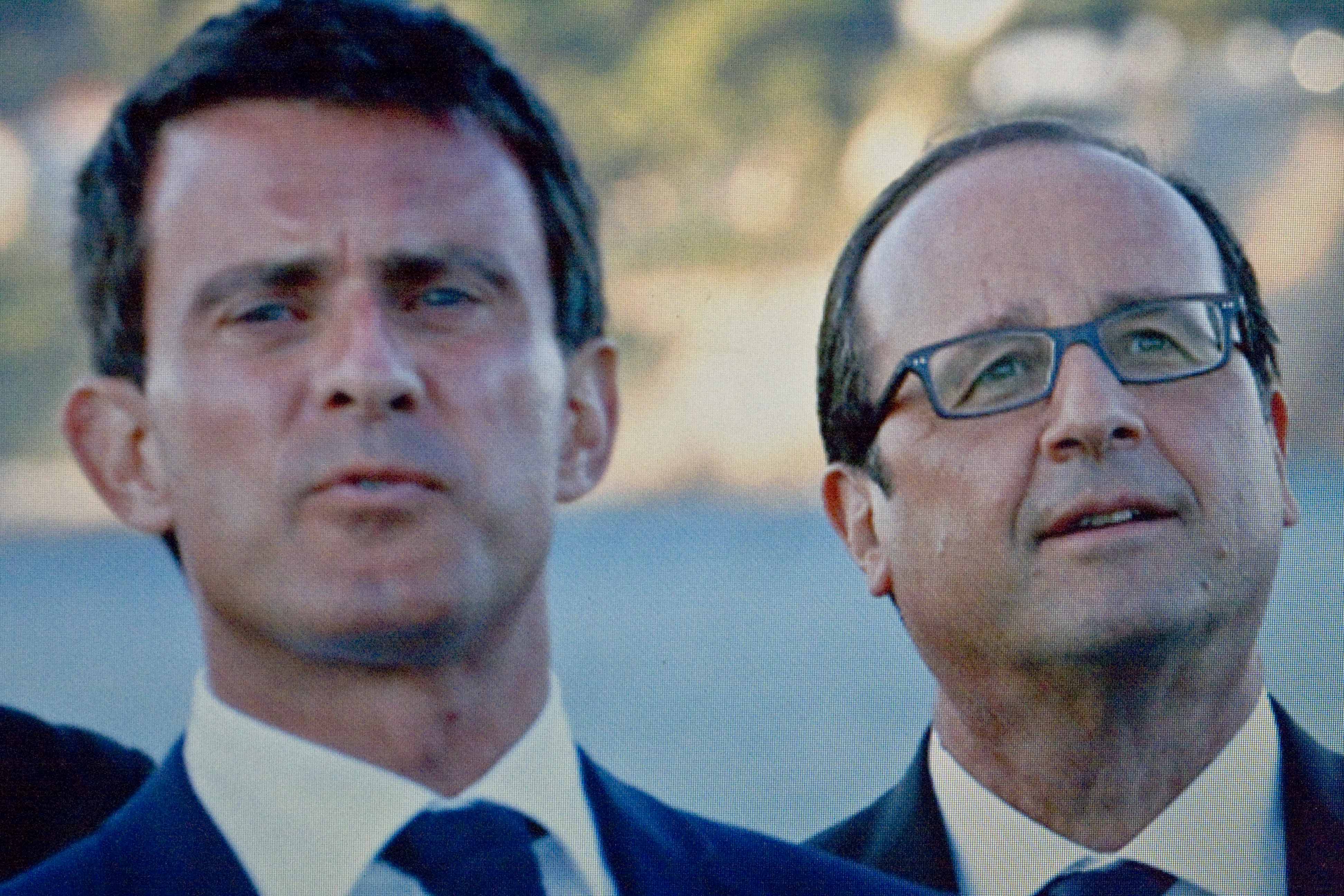 法國總理瓦爾斯（Manuel Valls）（圖左），被視為法國經濟起死回生改革的希望。（網路圖片翻攝）