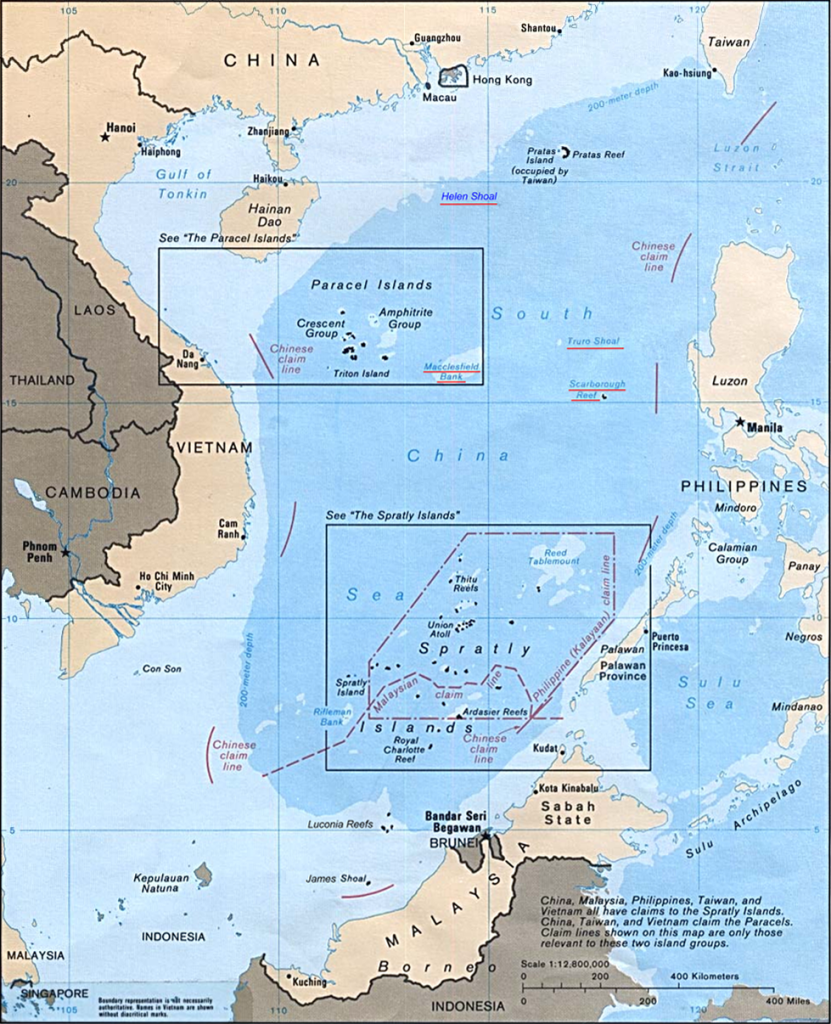 南海為國際海域，中國聲稱擁有南海主權，除了爭奪資源外，還有文化上的理由，那就是不想將南海的古代沈船文物拱手讓人。(Wiki, 20151222)