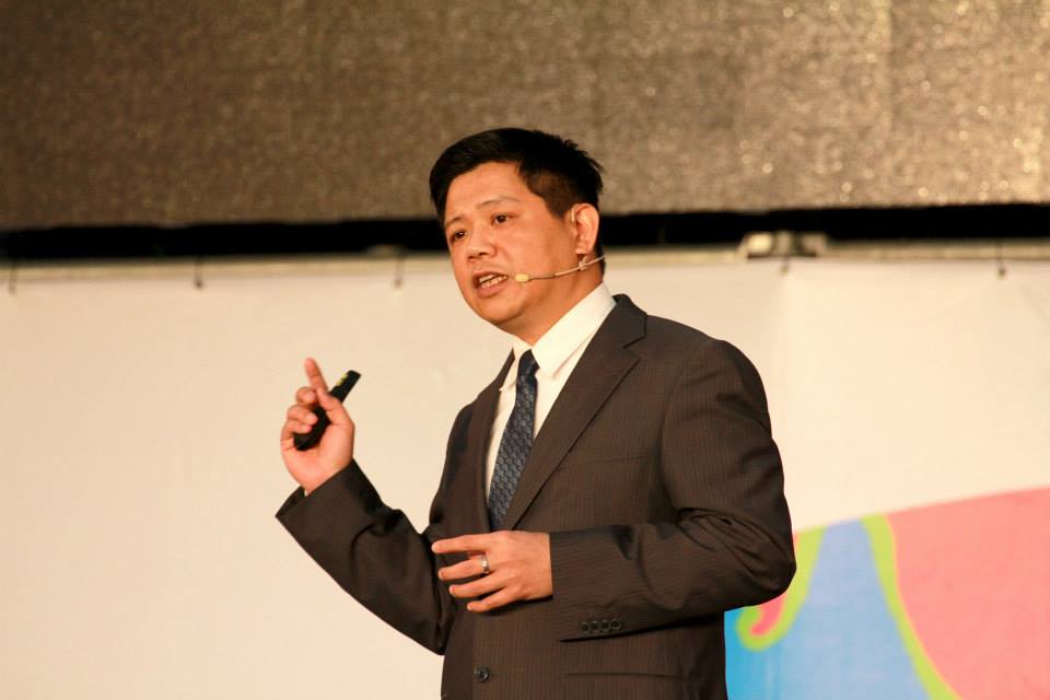 潘建志嗆連勝文總幹事蔡正元，為何害怕公平監票。（翻自臉書）