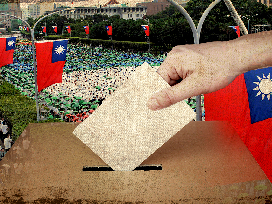 九合一選舉結果揭曉，國民黨慘敗，民進黨大勝；無黨籍的柯文哲異軍突起，讓國民黨執政十六年的首都變天，開啟政黨與無黨籍人士合作的新模式，衝擊未來政局走向。（網路資料，民報合成）