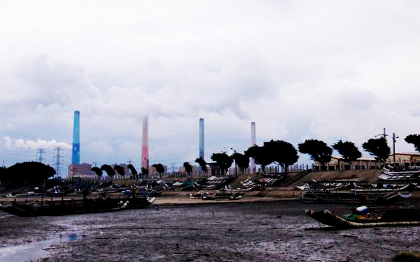 台中市擁有全球最大的燃媒火力發電廠。（網路資料翻攝）