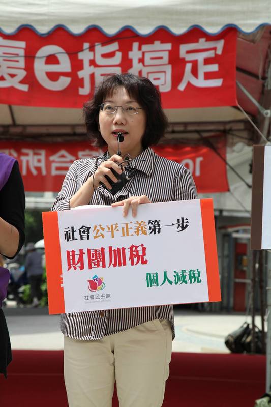 社民黨召集人范雲表示，社民黨仍會按照自己的步調，以自己的力量爭取選民認同。（擷自社民黨網站）