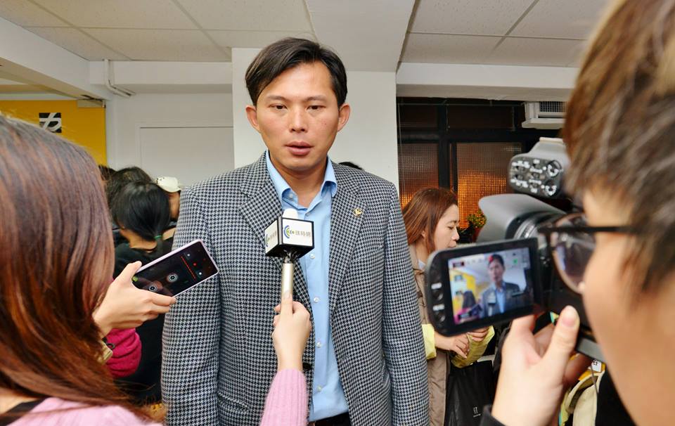 黃國昌力挺同黨立委酒慈庸:「她從沒有傲慢過」。 (資料照片 記者郭文宏攝)