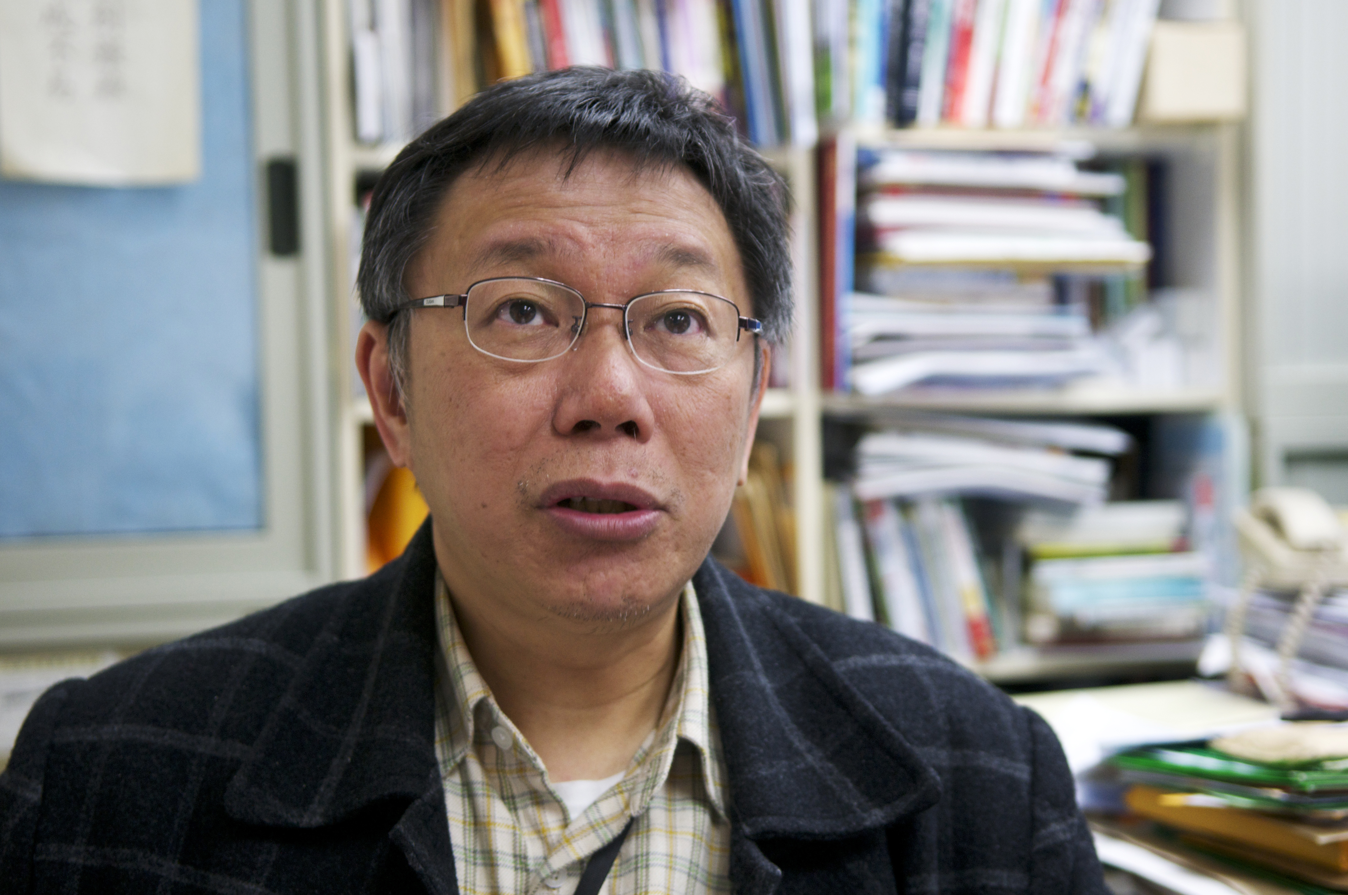 柯文哲(攝影:黃謙賢)