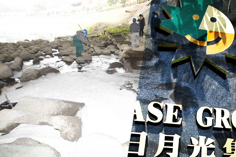 高雄地院對日月光排放廢水案為第一審判決，除有一人獲判無罪外，其餘四名被告皆處緩刑，致遭輿論指為輕判。（中央社、網路資料，民報合成）