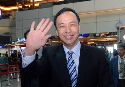 朱立倫（圖）日前忙著參加兩岸經貿文化論壇，主政的新北市文化施政表現，則在六都中墊底。（中央社資料照片）