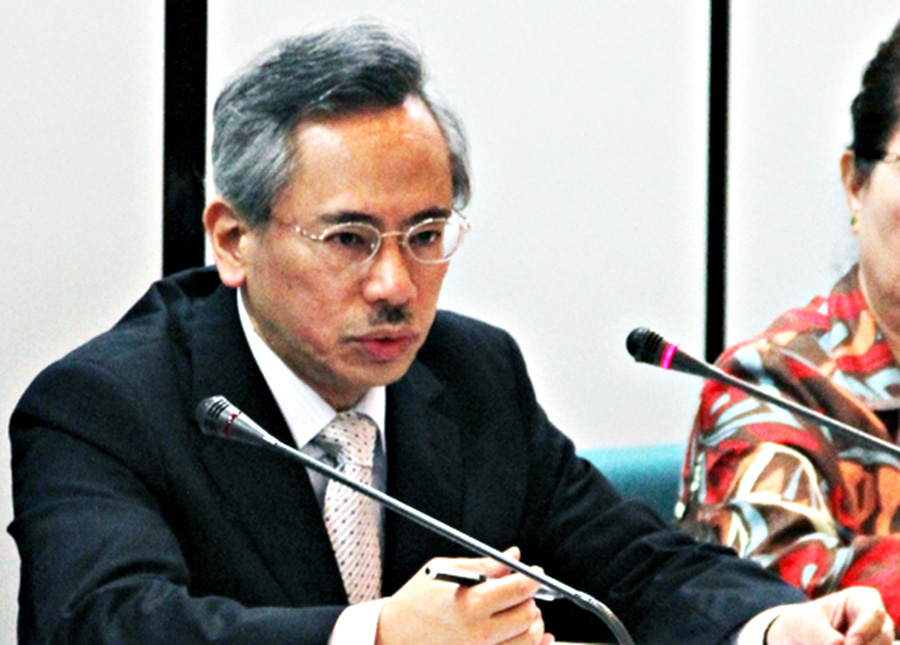 衛福部長邱文達在食安風暴中角色令人好奇。（中央社資料照片）