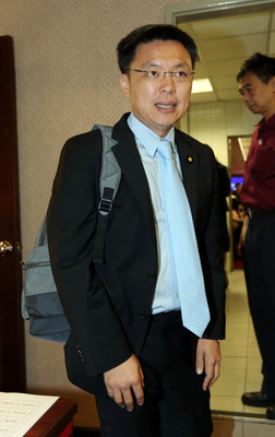 洪習會今天下午登場，台灣三媒體遭取消採訪，民進黨中國事務部主任趙天麟（圖）：不利兩岸交流。圖/中央社(資料照片)