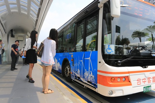 台中市將有兩線公車延駛到苗栗苑裡及南投南開大學。圖／台中市新聞局（資料照）