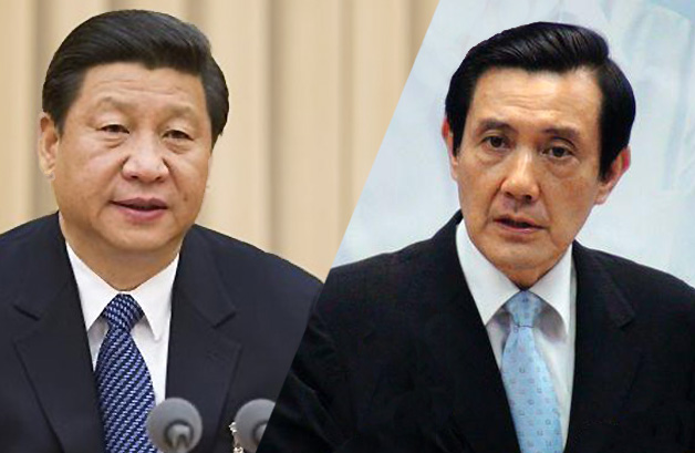 要不是美國軍艦進入使南海緊張情勢升高,習近平可能根本見都懶得見馬英九。(資料照片,民報合成)