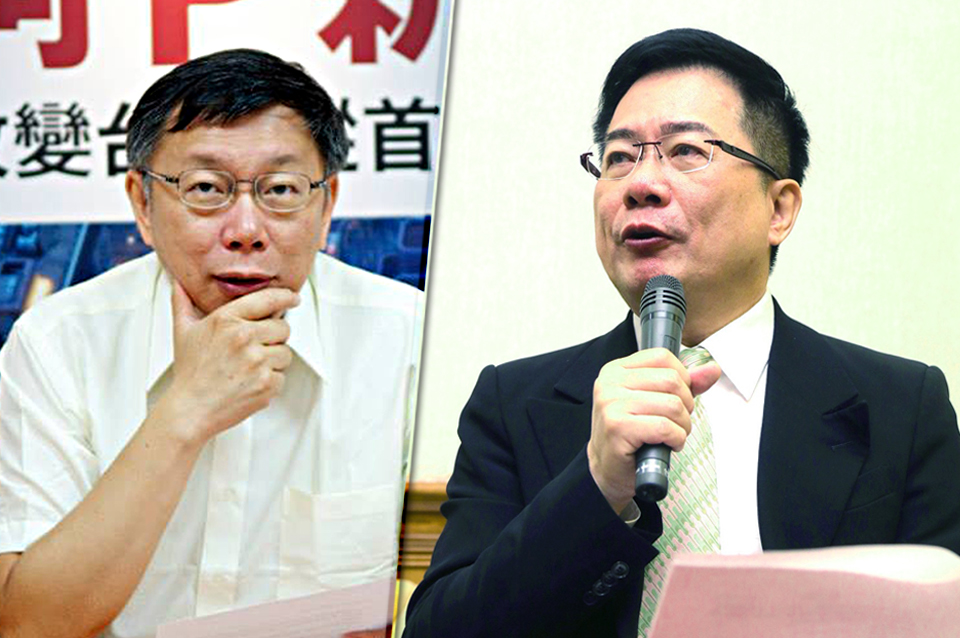 蔡正元日前稱柯文哲是「假無黨籍、假民進黨、假初選」的「三假哲」。（圖片：中央社、記者黃謙賢攝，民報合成）