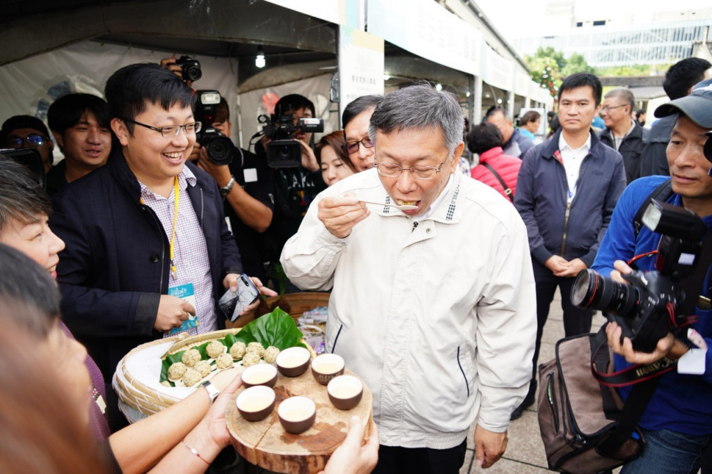 台北市長柯文哲今（11）日出席田園城市建置成果競賽頒獎典禮暨成果發表會。圖／台北市政府提供