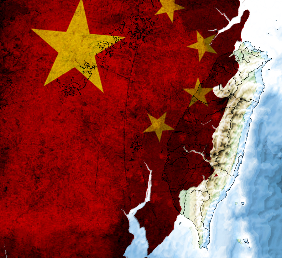 台灣真正需要嚴肅面對的重大課題，不是千里之外，和自身全無歷史淵源的南海主權歸屬，而是如何凝聚全民共識，以應付對岸全方位的超限戰。圖／網路資料，民報合成