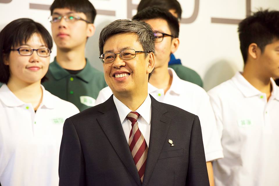 副總統當選人陳建仁8日下午2點前往高雄探視前總統陳水扁。（資料照，黃謙賢攝）